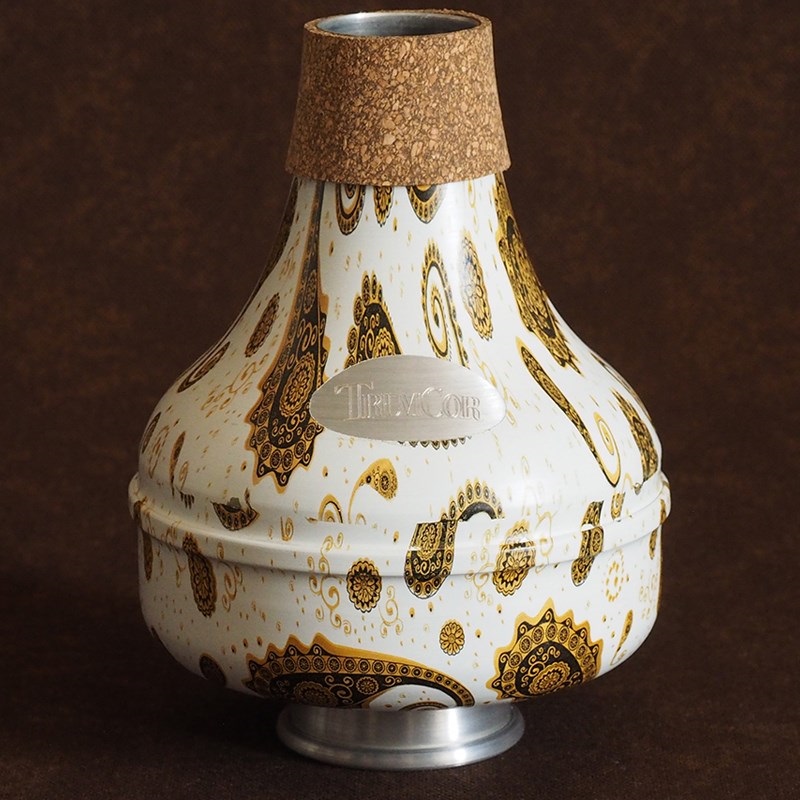 【夏先取り大特価セール】トランコア / 《Doc-Ouflage》 Zinger DCZ-031 (Black and Gold Paisley) ワウワウ トランペット用 ミュートの商品画像