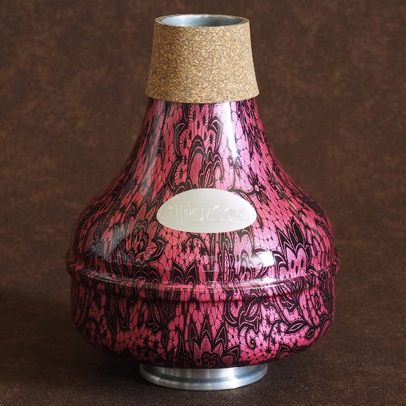 トランコア / 《Doc-Ouflage》 Zinger DCZ-035 (Black Lace - Metallic Pink) ワウワウ トランペット用 ミュートの商品画像