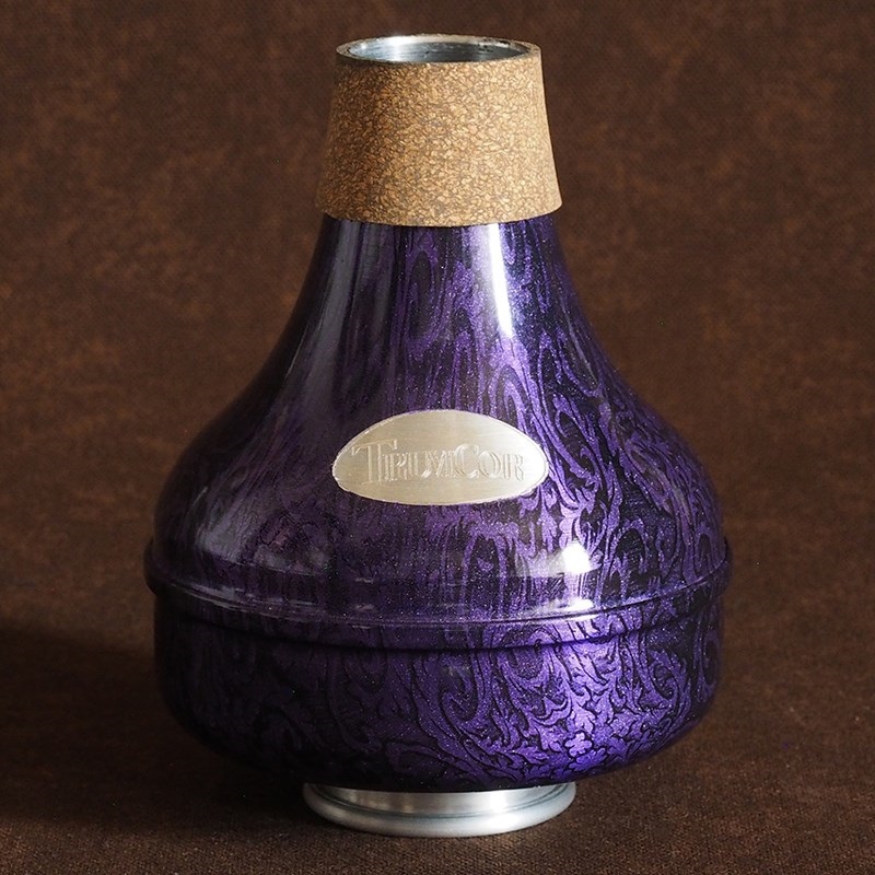 【夏先取り大特価セール】トランコア / 《Doc-Ouflage》 Zinger DCZ-036 (Black Demask on Metallic Purple) ワウワウ トランペット用 ミュートの商品画像