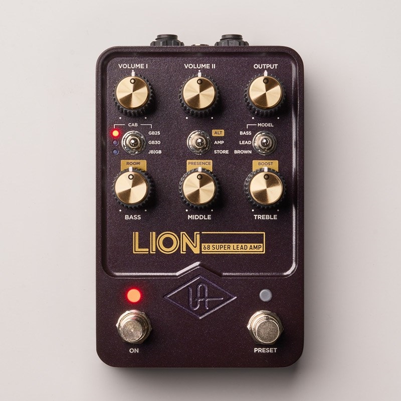 【夏先取り大特価セール】【特別価格プロモーション】UAFX Lion '68 Super Lead Amp（ユニバーサルオーディオ）プリアンプの商品画像