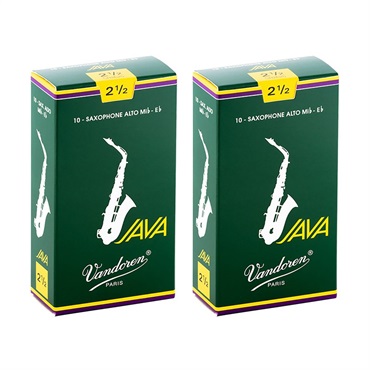【2個セット】《硬さ：2-1/2》アルトサックス用リード バンドレン JAVA 【宅配便発送】【正規輸入品】