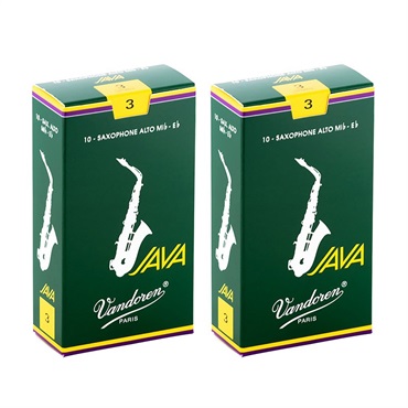 【2個セット】《硬さ：3》アルトサックス用リード バンドレン JAVA 【宅配便発送】【正規輸入品】