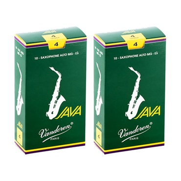 【2個セット】《硬さ：4》アルトサックス用リード バンドレン JAVA【宅配便発送】【正規輸入品】