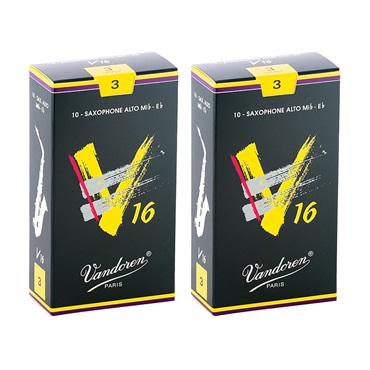 【2個セット】《硬さ：3》アルトサックス用リード バンドレン V16 【宅配便発送】【正規輸入品】