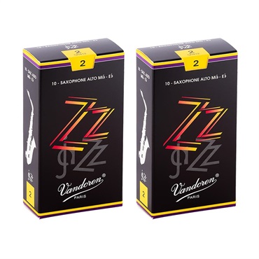 【2個セット】《硬さ：2》アルトサックス用リード バンドレン ZZ 【宅配便発送】【正規輸入品】