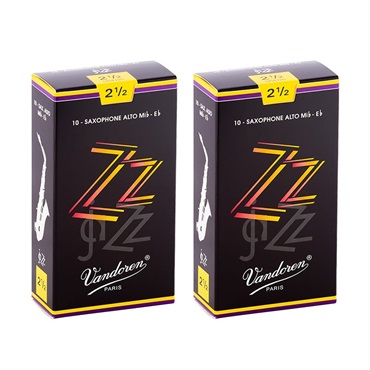 【2個セット】《硬さ：2-1/2》アルトサックス用リード バンドレン ZZ 【宅配便発送】【正規輸入品】