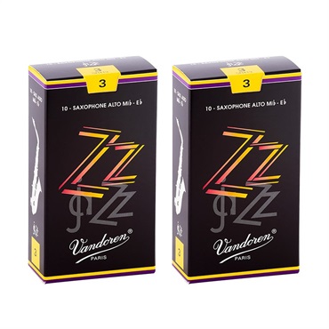 【2個セット】《硬さ：3》アルトサックス用リード バンドレン ZZ 【宅配便発送】【正規輸入品】