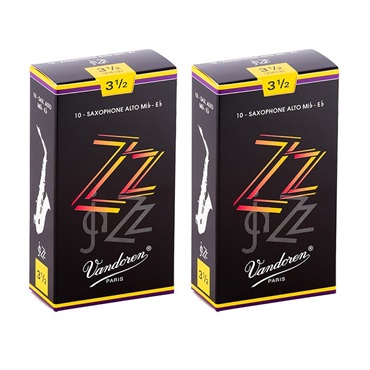 【2個セット】《硬さ：3-1/2》アルトサックス用リード バンドレン ZZ 【宅配便発送】【正規輸入品】