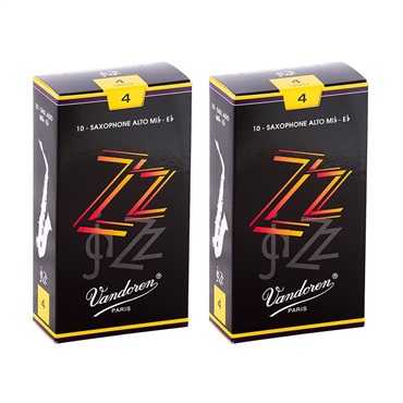 【2個セット】《硬さ：4》アルトサックス用リード バンドレン ZZ 【宅配便発送】【正規輸入品】