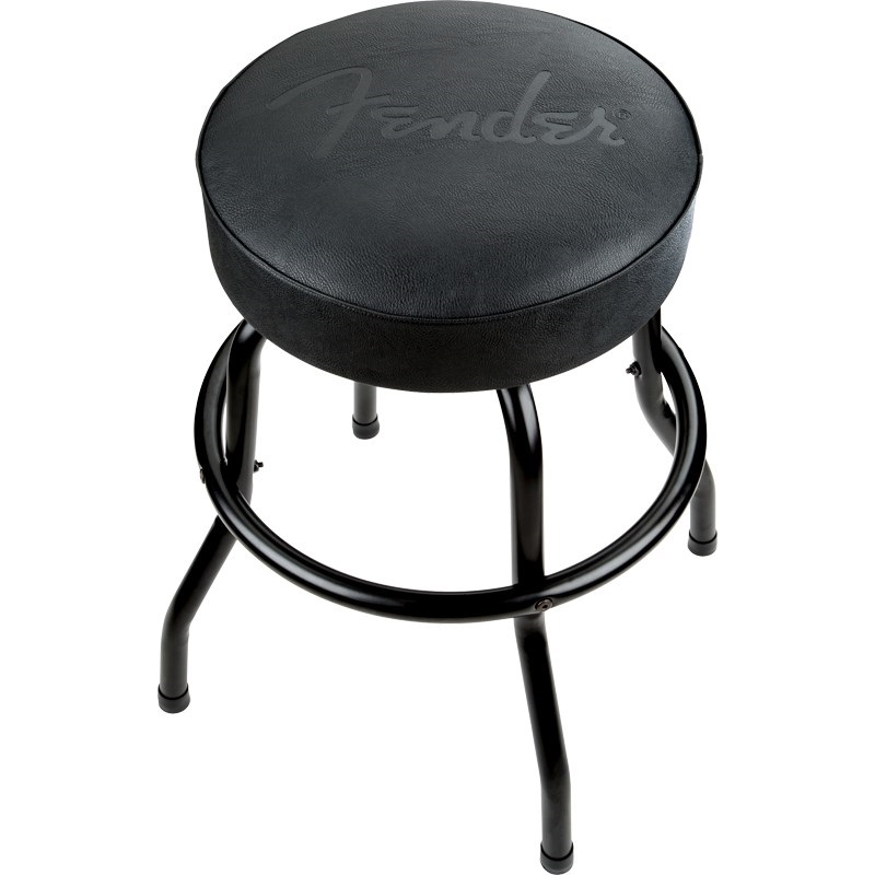 【夏先取り大特価セール】Fender Embossed Black Logo Barstool Black/Black 24 (9192022001)の商品画像