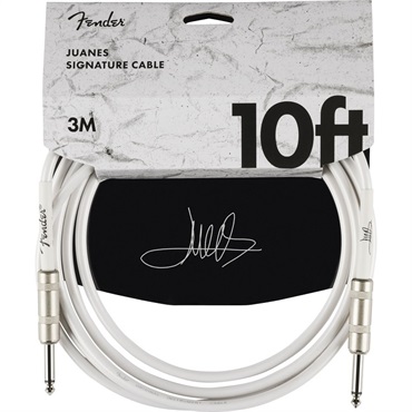 JUANES 10' INSTRUMENT CABLE(LUNA WHITE)(#0990810223)