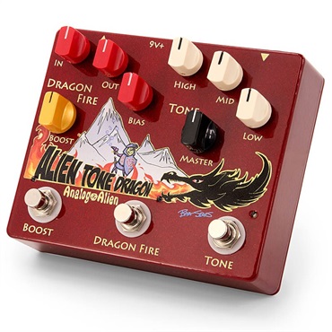 【WEB限定在庫処分セール】 ALIEN TONE DRAGON （アナログ エイリアン オーバードライブ ディストーション ブースター）