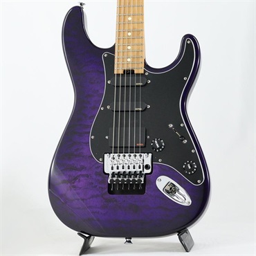 Marco Sfogli Signature Pro-Mod So-Cal Style 1 HSS FR CM QM (Transparent Purple Burst/Caramelized Maple)
