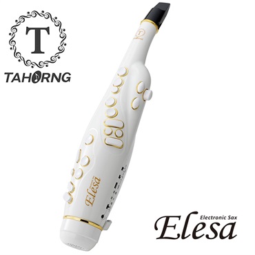 【キャリングケース付きモデル】電子サックス ELESA（エレサ）ホワイト ELS10WH