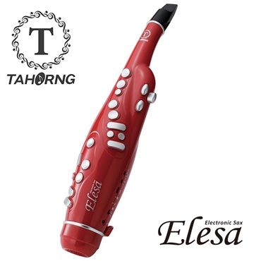 【キャリングケース付きモデル】電子サックス ELESA（エレサ）レッド ELS10RD