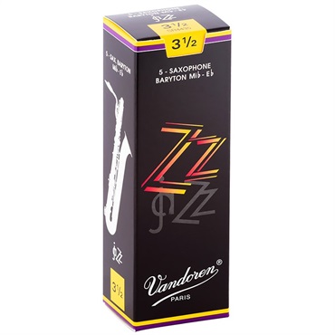 《硬さ：3-1/2》バリトンサックス用リード バンドレン ZZ(ジージー) 【宅配便発送】【正規輸入品】