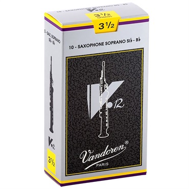 《硬さ：3-1/2》ソプラノサックス用リード バンドレン V12 【宅配便発送】【正規輸入品】