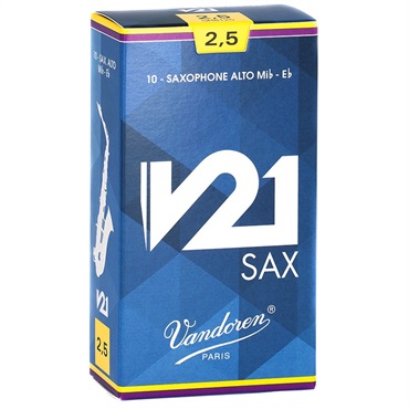 VANDOREN 《硬さ：2.5》アルトサックス用リード バンドレン V21 【宅配便発送】【正規輸入品】