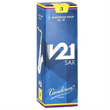 VANDOREN 《硬さ：3.0》テナーサックス用リード バンドレン V21 【宅配便発送】【正規輸入品】