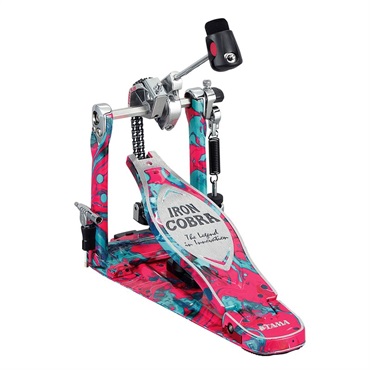 【TAMA 50th LIMITED】 HP900PMCS [IRON COBRA Marble Edition Power Glide Single Pedal／Coral Swirl] 【限定品】