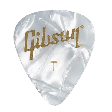 Pearloid White Picks  12 Pack  Thin【APRW12-74T】