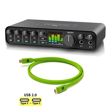 M6 + OYAIDE製高品質USBケーブルセット (Type C to C 1.0m) (USB-Cオーディオインターフェイス)(モツ)(DTM)