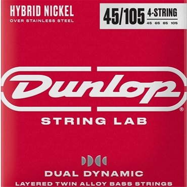 Dual Dynamic Layered Twin Alloy Hybrid Wound Nickel Bass 4Strings [DBHYN45105]