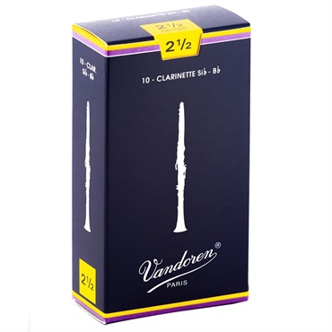《硬さ：2-1/2》B♭クラリネット用リード バンドレン Traditional(青箱) 【宅配便発送】【正規輸入品】
