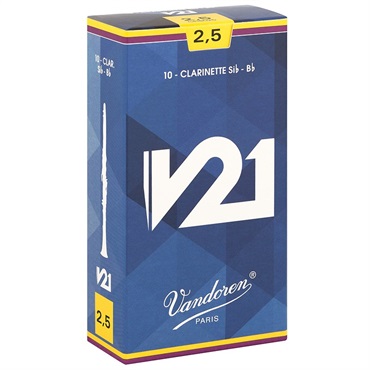 VANDOREN 《硬さ：2.5》B♭クラリネット用リード バンドレン V21 【宅配便発送】【正規輸入品】