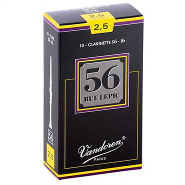 《硬さ：2.5》B♭クラリネット用リード バンドレン ルピック56 【宅配便発送】【正規輸入品】
