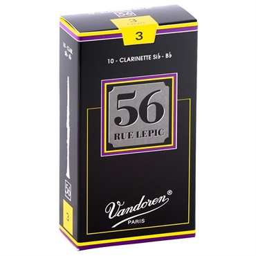 VANDOREN 《硬さ：3》B♭クラリネット用リード バンドレン ルピック56 【宅配便発送】【正規輸入品】