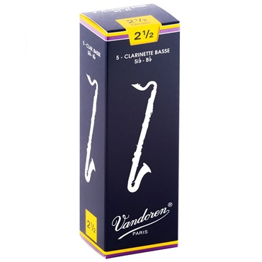 《硬さ：2-1/2》バスクラリネット用リード バンドレン Traditional(青箱) 【宅配便発送】【正規輸入品】