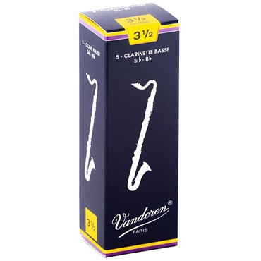 《硬さ：3-1/2》バスクラリネット用リード バンドレン Traditional(青箱) 【宅配便発送】【正規輸入品】