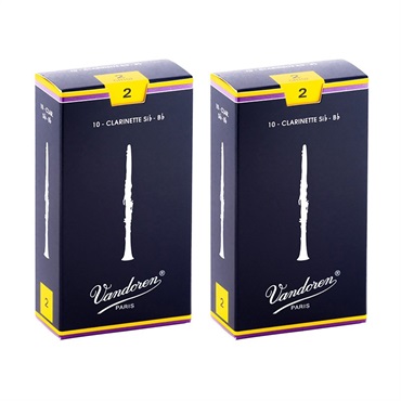 【2個セット】《硬さ：2》B♭クラリネット用リード バンドレン Traditional (青箱) 【宅配便発送】【正規輸入品】