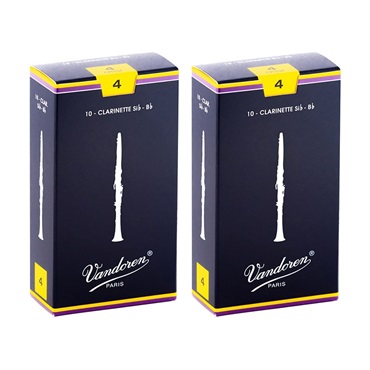 【2個セット】《硬さ：4》B♭クラリネット用リード バンドレン Traditional (青箱) 【宅配便発送】【正規輸入品】