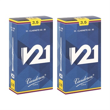 【2個セット】《硬さ：3.5》B♭クラリネット用リード バンドレン V21 【宅配便発送】【正規輸入品】
