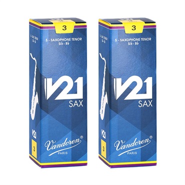 【2個セット】《硬さ：3.0》テナーサックス用リード バンドレン V21 【宅配便発送】【正規輸入品】