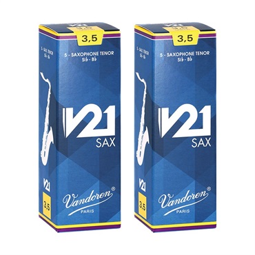 【2個セット】《硬さ：3.5》テナーサックス用リード バンドレン V21 【宅配便発送】【正規輸入品】