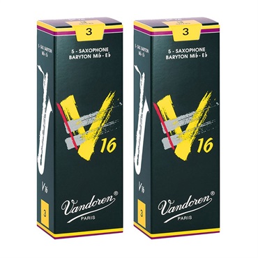 【2個セット】《硬さ：3》バリトンサックス用リード バンドレン V16 【宅配便発送】【正規輸入品】