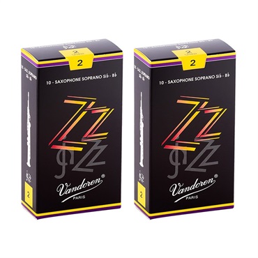 【2個セット】《硬さ：2》ソプラノサックス用リード バンドレン ZZ (ジージー) 【宅配便発送】【正規輸入品】