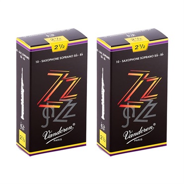 【2個セット】《硬さ：2-1/2》ソプラノサックス用リード バンドレン ZZ (ジージー) 【宅配便発送】【正規輸入品】