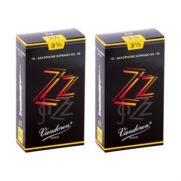 【2個セット】《硬さ：3-1/2》ソプラノサックス用リード バンドレン ZZ (ジージー) 【宅配便発送】【正規輸入品】