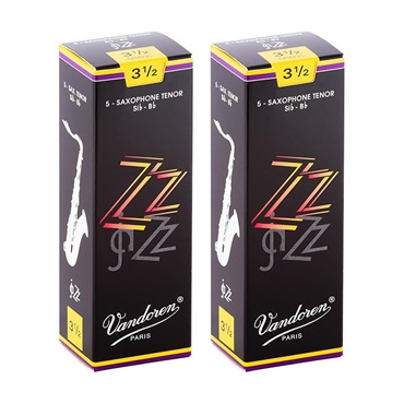 【2個セット】《硬さ：3-1/2》テナーサックス用リード バンドレン ZZ (ジージー) 【宅配便発送】【正規輸入品】