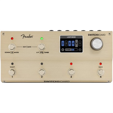 【夏のボーナスセール】Switchboard Effects Operator（フェンダー）スイッチャー