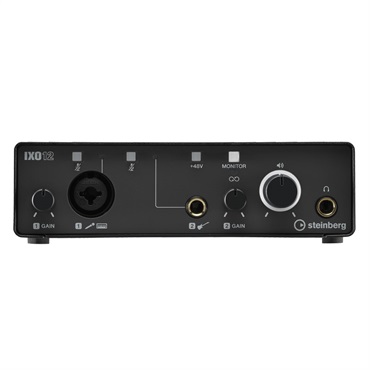 Steinberg IXO12 B(USB・オーディオインターフェイス)(USB Type-C)(ブラック)(スタインバーグ)(USB2.0バスパワー・ループバック機能対応)
