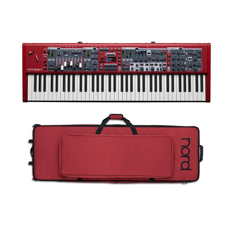 Nord stage4 73+SOFT CASE STAGE / PIANO 73 (with Wheel)【専用ソフトケースセット】※配送事項要ご確認の商品画像