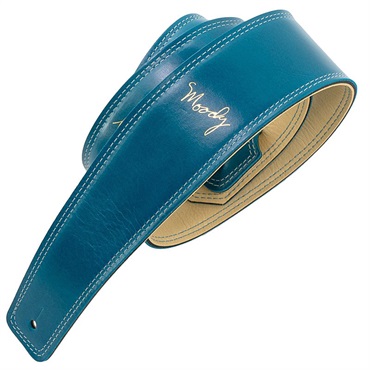 Leather-Leather 2.5inch Standard Tail [Sapphire Blue-Cream]
