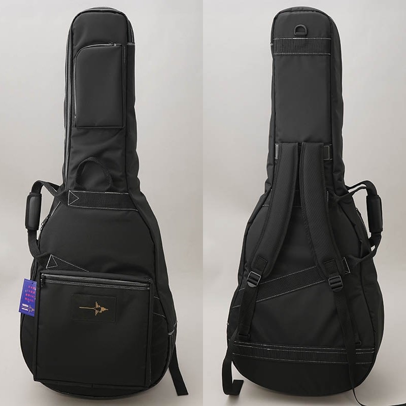 IKEBE ORDER Protect Case for Acoustic Guitar [000用/ブラック w/ホワイトステッチ] ナスカの商品画像