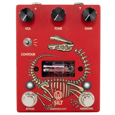 Silt Harmonic Fuzz (Red) WAL-SILT #RD（ウォルラスオーディオ）ファズ