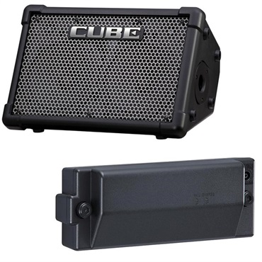 Roland CUBE Street EX ＆ Rechargeable Amp Power Pack [BTY-NIMH/A] Set（ストリート キューブ ローランド）